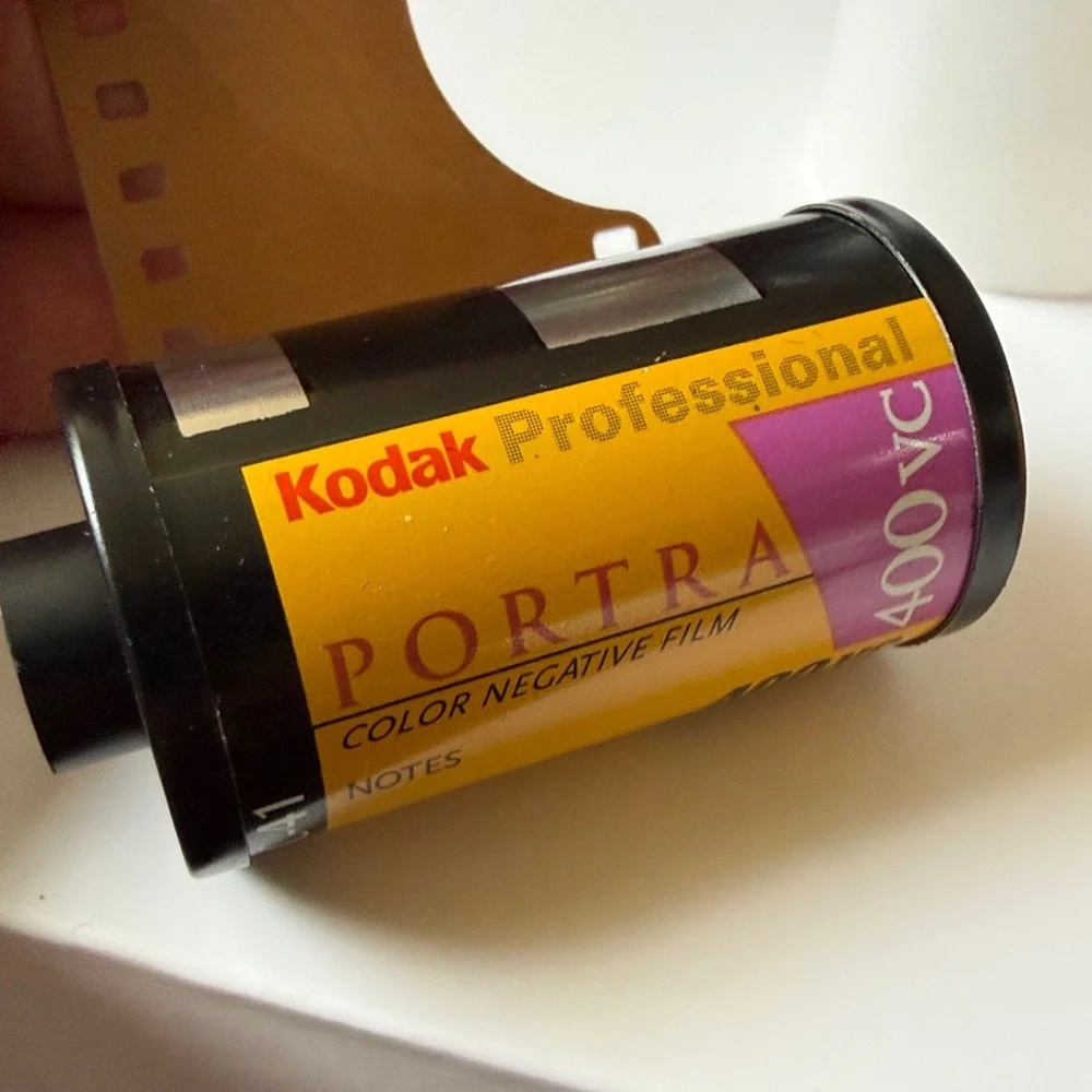 Kodak Portra 400 VC 135/36 35mm Color Film Rolls expired date lot of 3